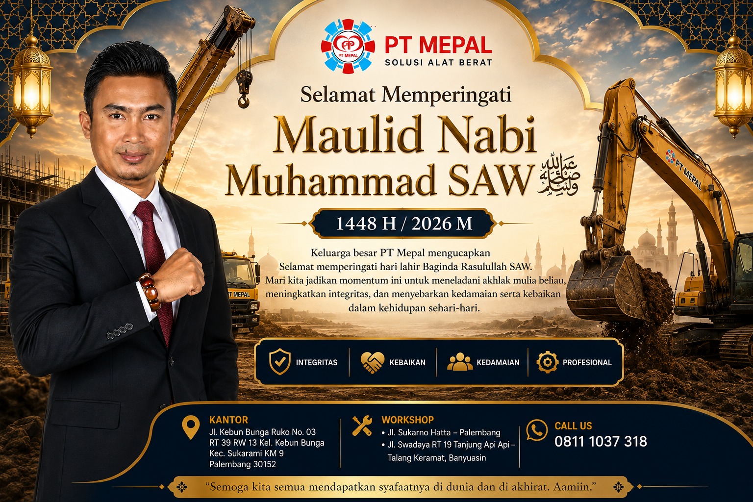 Memperingati Maulid Nabi Muhammad SAW 1448 H 2026 M PT MEPAL