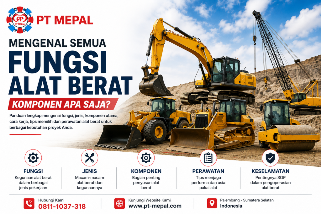 Mengenal Semua Fungsi Alat Berat